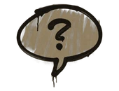 Sealed Graffiti | Question Mark (Dust Brown) image