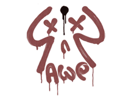 Sealed Graffiti | Recoil AWP (Brick Red) image