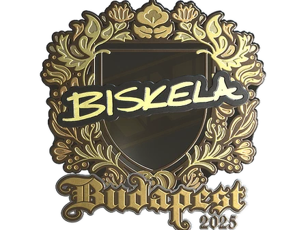 Sticker | Aleksib (Gold) | Budapest 2025 image
