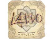 Sticker | latto | Austin 2025 image