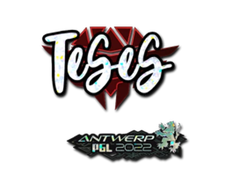 Sticker | TeSeS (Glitter) | Antwerp 2022 image