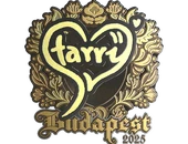 Sticker | Starry (Gold) | Budapest 2025 image