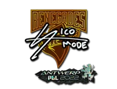 Sticker | sico (Glitter) | Antwerp 2022 image