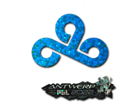 Sticker | Cloud9 (Glitter) | Antwerp 2022 image