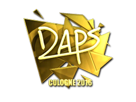 Sticker | daps (Gold) | Cologne 2016 image