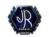 Sticker | jR (Foil) | London 2018 image