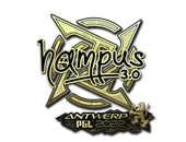 Sticker | hampus (Gold) | Antwerp 2022 image