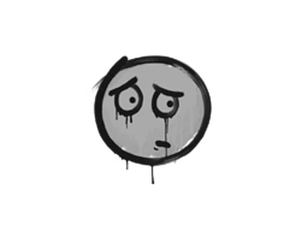 Sealed Graffiti | Worry (Shark White) image