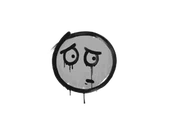 Sealed Graffiti | Worry (Shark White) image