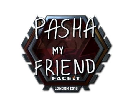 Sticker | pashaBiceps (Foil) | London 2018 image