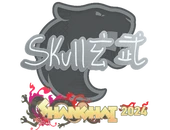Sticker | skullz | Shanghai 2024 image