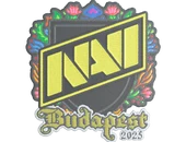Sticker | Natus Vincere (Embroidered) | Budapest 2025 image