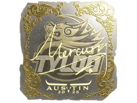 Sticker | Mercury (Gold) | Austin 2025 image
