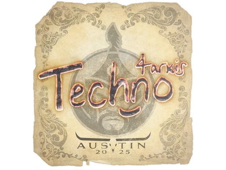 Sticker | Techno4K | Austin 2025 image