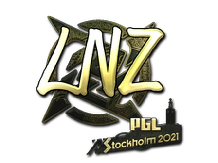 Sticker | LNZ (Gold) | Stockholm 2021 image