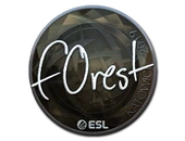 Sticker | f0rest (Foil) | Katowice 2019 image