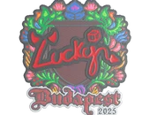 Sticker | Lucky (Embroidered) | Budapest 2025 image