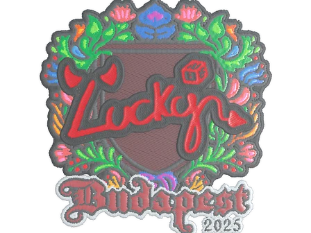 Sticker | Lucky (Embroidered) | Budapest 2025 image