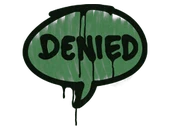 Sealed Graffiti | Denied (Jungle Green) image