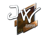 Sticker | JW (Foil) | Boston 2018 image