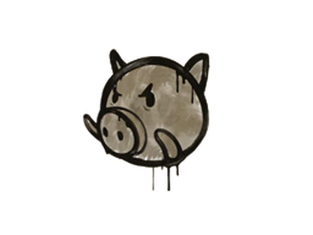 Sealed Graffiti | Piggles (Dust Brown) image