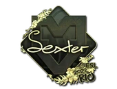 Sticker | dexter (Gold) | Rio 2022 image