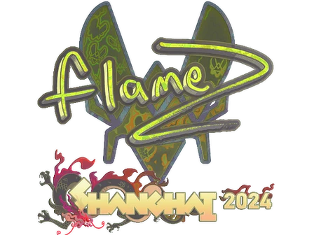 Sticker | FlameZ (Holo) | Shanghai 2024 image