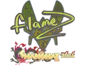 Sticker | FlameZ (Holo) | Shanghai 2024 image