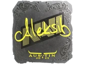 Sticker | Aleksib (Foil) | Austin 2025 image