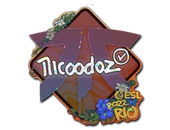 Sticker | nicoodoz (Glitter) | Rio 2022 image