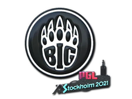 Sticker | BIG (Foil) | Stockholm 2021 image