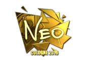 Sticker | NEO (Gold) | Cologne 2016 image