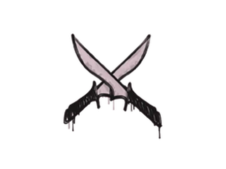 Sealed Graffiti | X-Knives (War Pig Pink) image