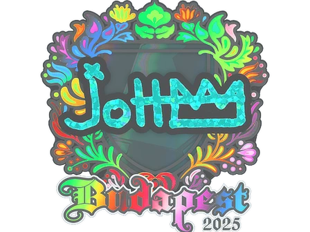 Sticker | jottAAA (Holo) | Budapest 2025 image