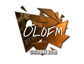Sticker | olofmeister (Foil) | Cologne 2016 image