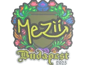 Sticker | mezii (Embroidered) | Budapest 2025 image