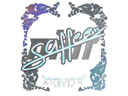 Sticker | saffee (Holo) | Austin 2025 image