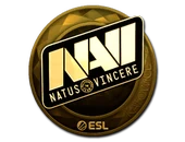 Sticker | Natus Vincere (Gold) | Katowice 2019 image