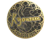 Sticker | kyousuke (Gold) | Cologne 2026 image