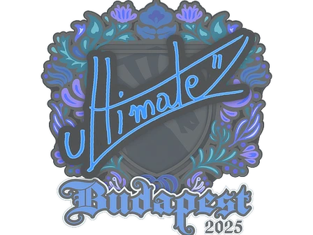 Sticker | ultimate | Budapest 2025 image