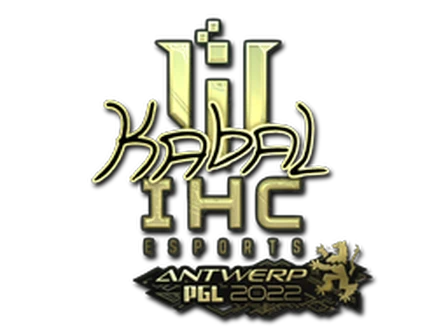 Sticker | kabal (Gold) | Antwerp 2022 image