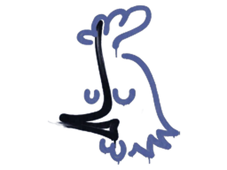 Sealed Graffiti | Recoil AK-47 (SWAT Blue) image