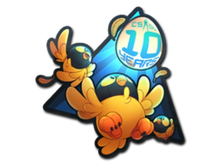 Sticker | Beaky Decade image