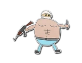 Sticker | Poorly Drawn Terrorist image