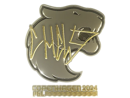 Sticker | chelo (Gold) | Copenhagen 2024 image