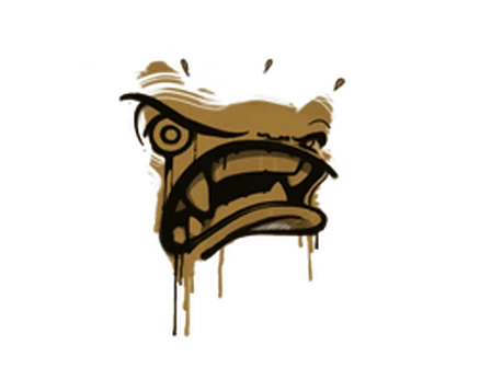 Sealed Graffiti | Rage Mode (Desert Amber) image
