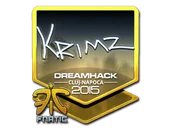 Sticker | KRIMZ (Foil) | Cluj-Napoca 2015 image