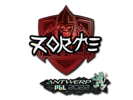 Sticker | zorte (Glitter) | Antwerp 2022 image