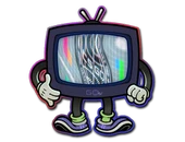 Sticker | Global TV (Lenticular) image