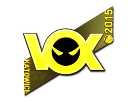 Sticker | Vox Eminor (Gold) | Katowice 2015 image